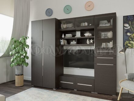 Шкаф-пенал открытый ШК-003 Эколь 